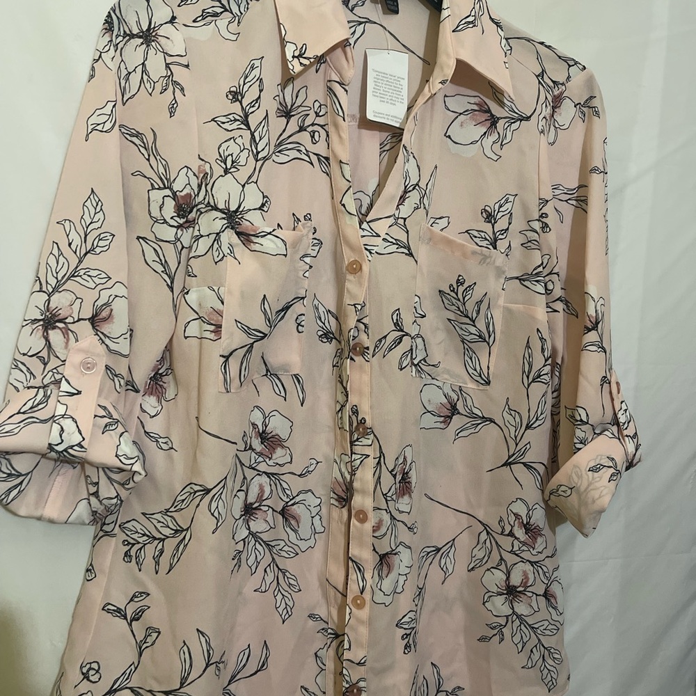 IZ Byer Workwear shirt Size L